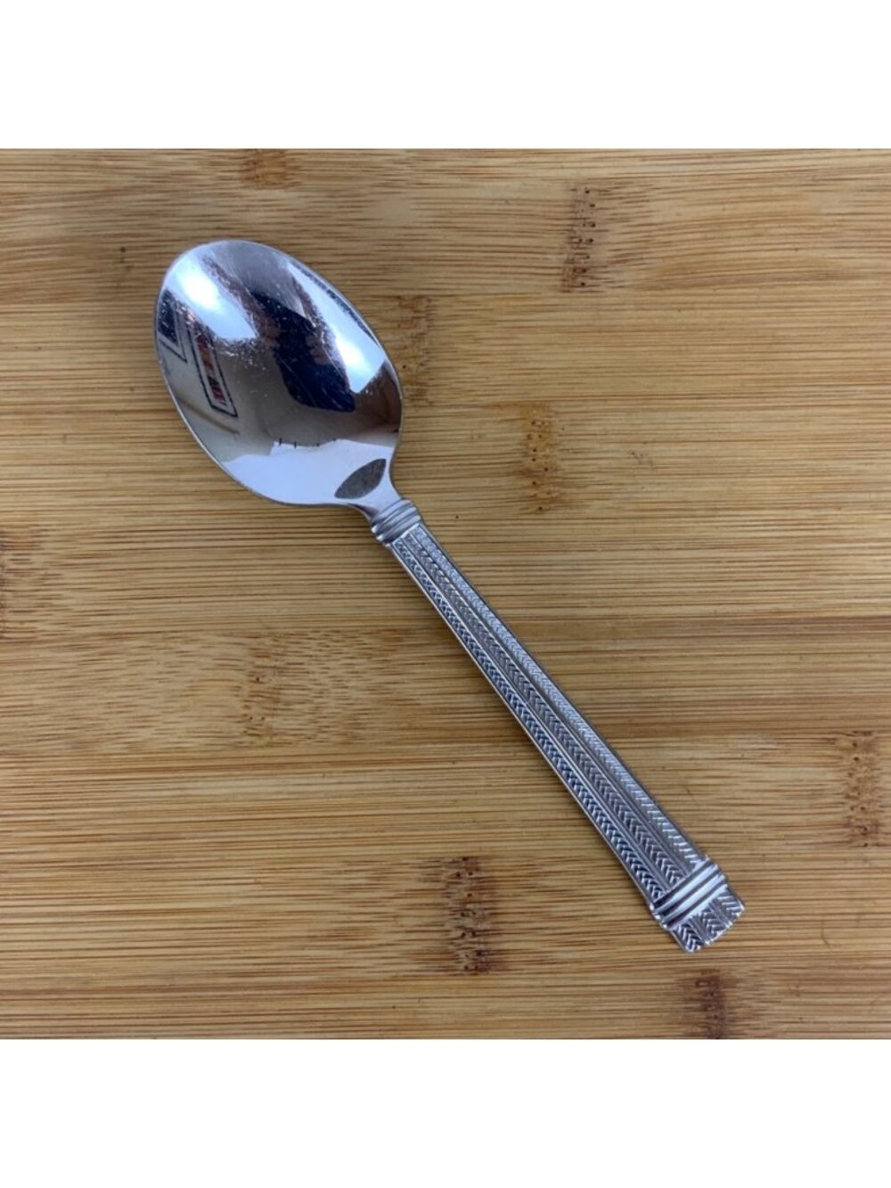 Ralph Lauren Wainwright Sugar Spoon Stainless Steel Flatware 1991 Japan